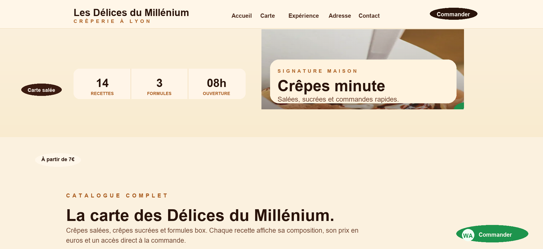 Catalogue complet - Les Délices du Millénium